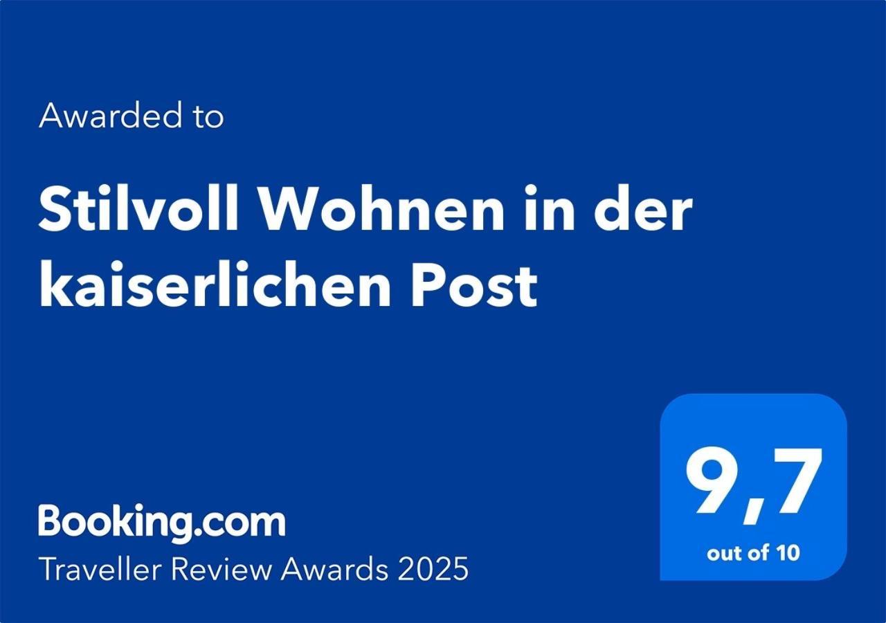Stilvoll Wohnen In Der Kaiserlichen Post Westerstede Exterior foto